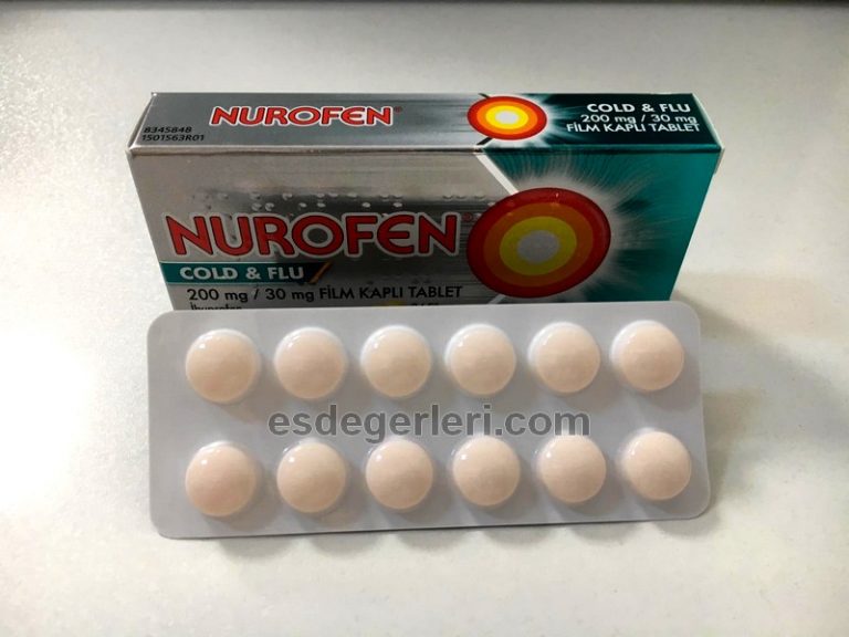 Nurofen Cold Tablet Muadili, Yan Etkileri ve Fiyatı İlaç Eşdeğerleri
